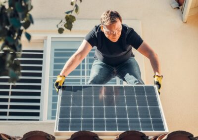 Instalação de energia solar